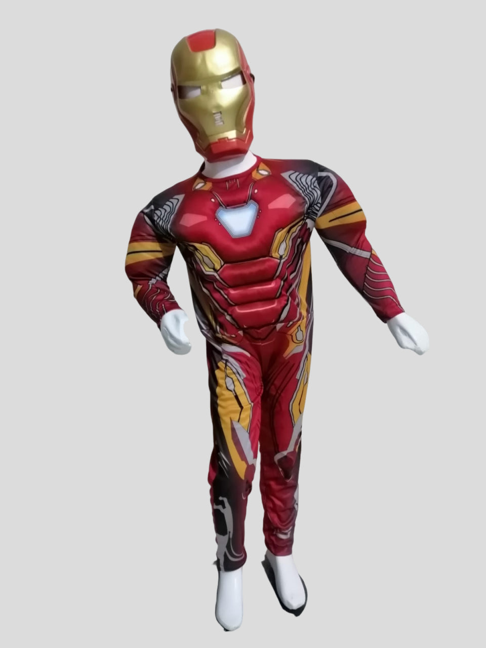 Ironman Muscular Costume For Kids