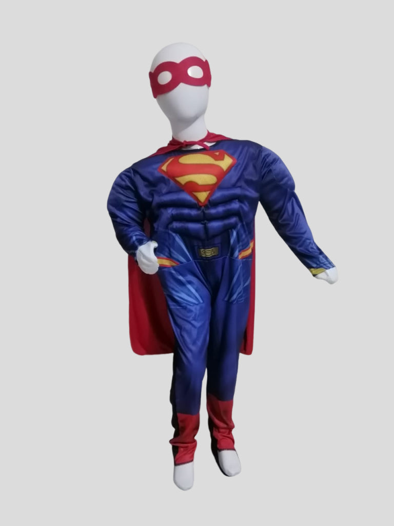 Superman Muscular Costume for Kids